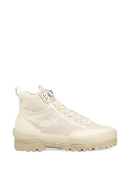 Sneakerși Napapijri cu șireturi din dantelă