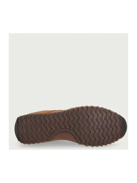 Sneakersy Gant skórzane brązowe