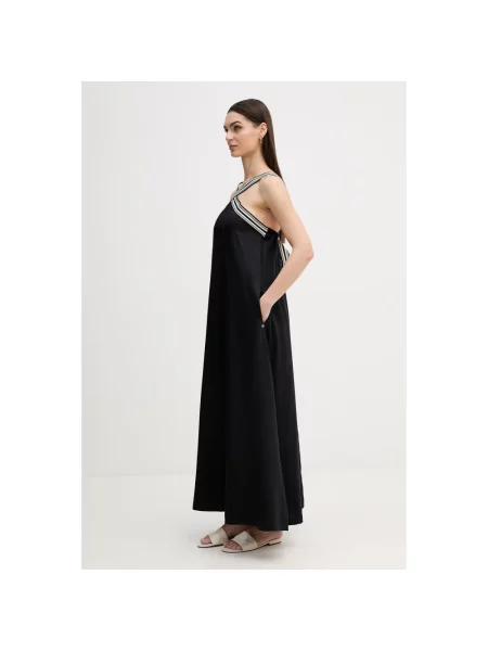 Sukienka maxi Gaudi bez rękawów czarna