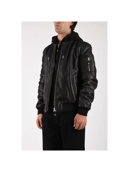 Kurtka bomber Schott Nyc czarny