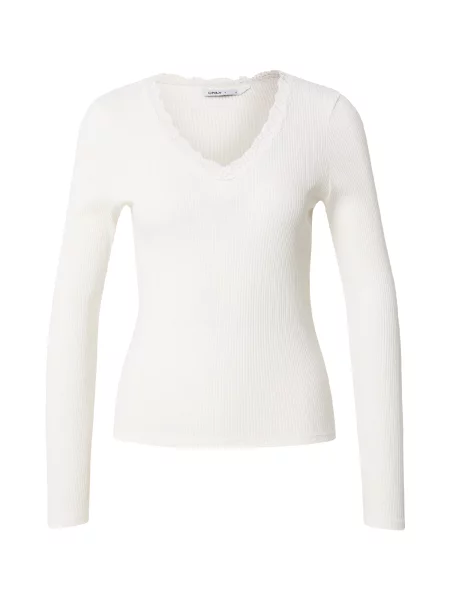 ONLY Tricou ONLSARA SHARAI natural alb