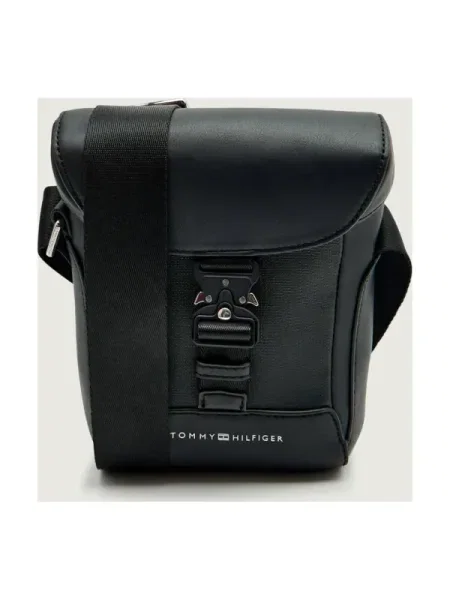 Geantă crossbody Tommy Hilfiger negru