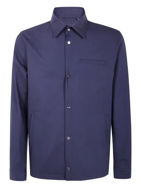 Cămașă Herno de lână albastru