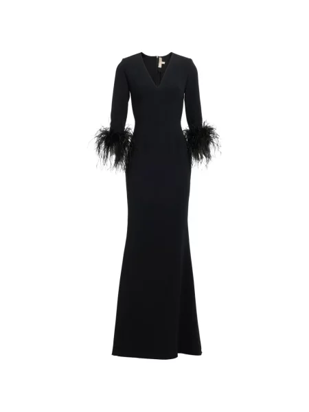 Maksi haljina Elie Saab crna