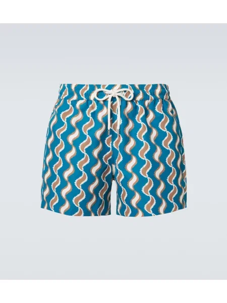 Slip de baie Frescobol Carioca cu imagine albastru