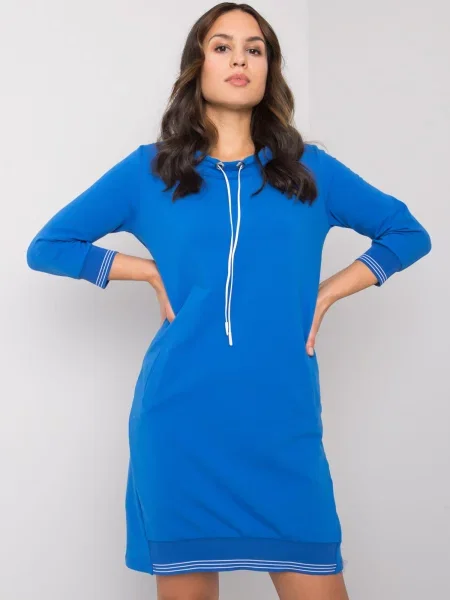 Rochie Rue Paris de costum albastru