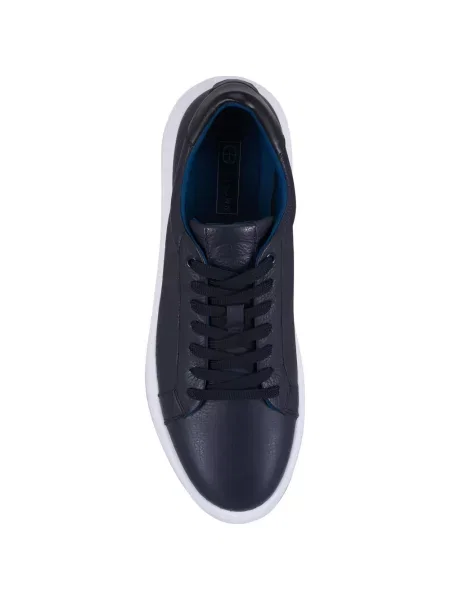 Sneakerși G. Brown Shoes din piele albastru