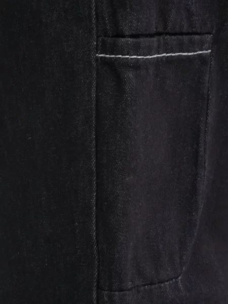 Blugi drepți Desigual negru