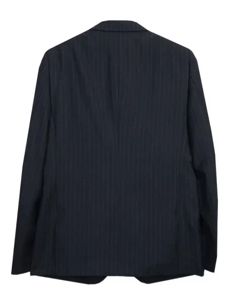 Ριγέ μπλέιζερ Comme Des Garçons Homme Deux γκρι