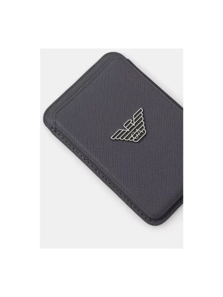 Emporio Armani etui na karty niebieski