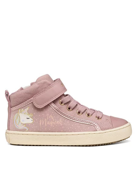 Sneakersy Geox J Kalispera Girl S Svetloružová