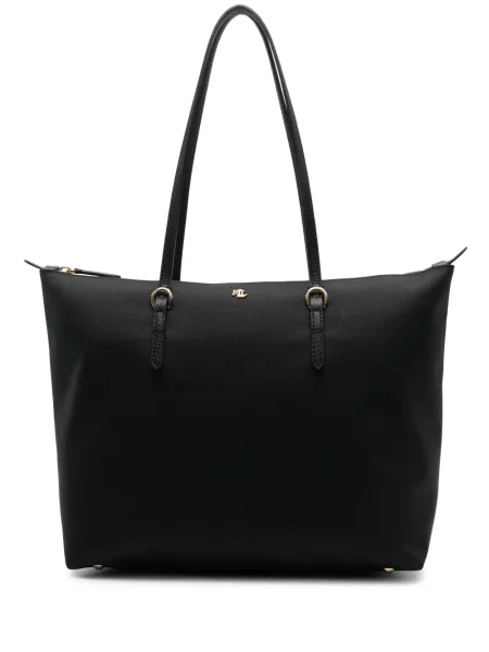 Geantă de mână Lauren Ralph Lauren negru