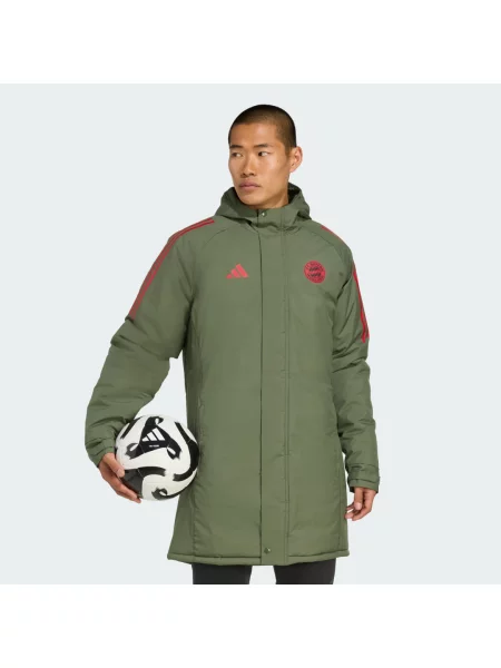 FC Bayern Tiro 24 Stadium Parka zelená