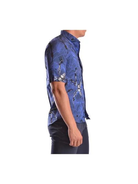 Koszula Alexander Mcqueen niebieska