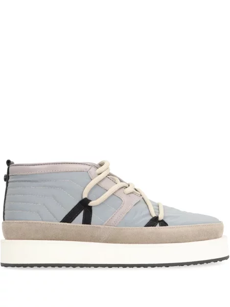Sneakers Volta σουέντ γκρι