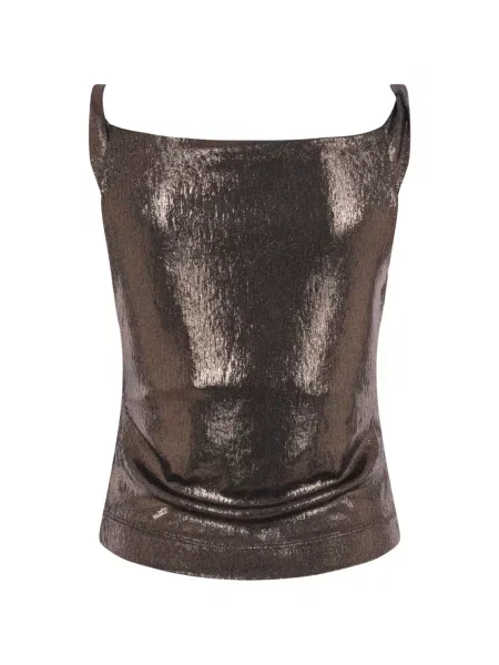 Top Vivienne Westwood drapat maro