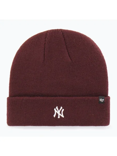 Téli sapka 47 Brand MLB New York Yankees Centerfield dark maroon. Méret: OS