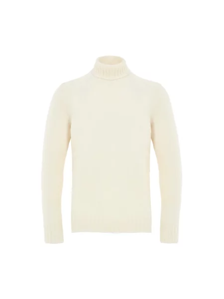 Lniany golf Gran Sasso biały