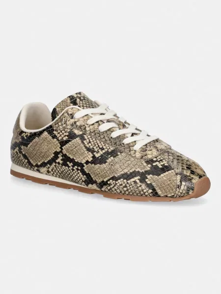 Sneakers Tommy Hilfiger Bella Sneaker Snake Maro bej