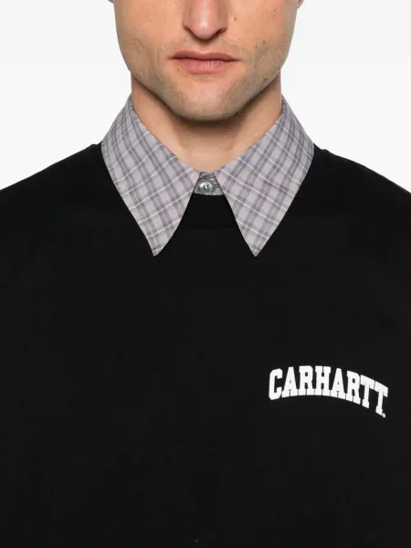 Тениска Carhartt Wip с принт черно
