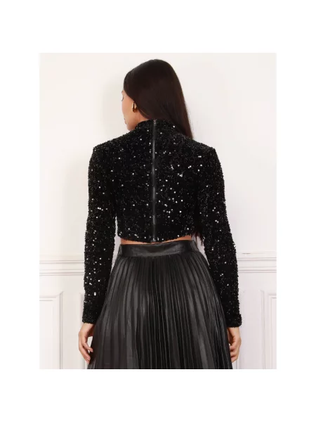 Top La Modeuse crna