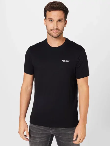 Tričko Armani Exchange čierna