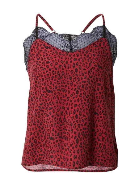 ABOUT YOU Top Aileen mešane barve bordo