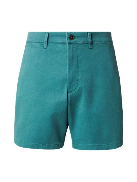 GAP Pantaloni ESSENTIAL petrol verde