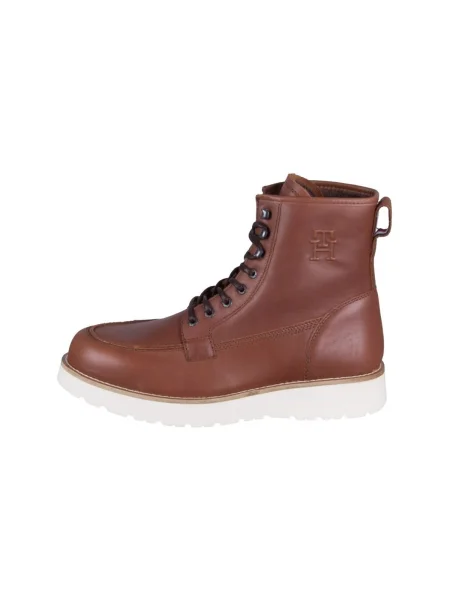 Pantofi Tommy Hilfiger maro