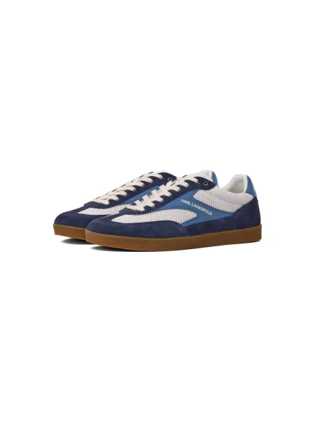 KARL LAGERFELD JEANS Nízke tenisky KANDIDATE LOW TOP námornícka modrá