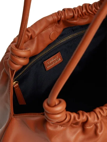 TOMMY HILFIGER Geantă de umăr coniac maro