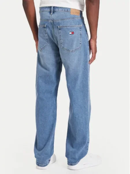 Tommy Jeans rifle regular pánske modrá