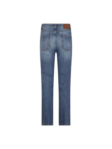 Jeansy straight leg Fay niebieskie