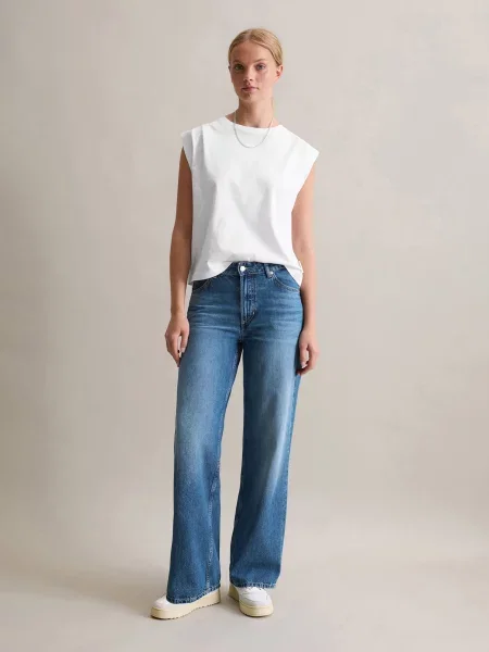 Широкие джинсы Marc O'polo Denim синие