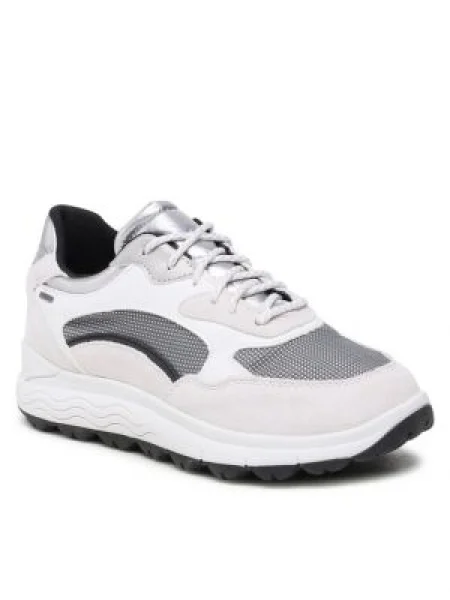 Sneakerși Geox gri