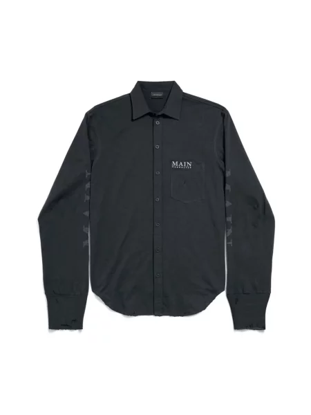 Koszula Balenciaga czarna