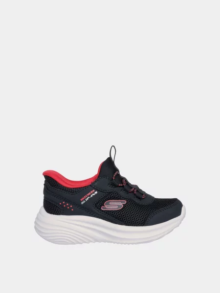Дитячі Кросівки повсякденні Skechers BOUNDER PRO штучна шкіра/текстиль чорний