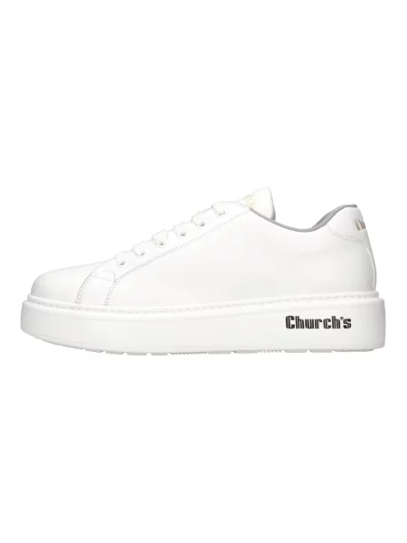 Sneakersy Churchs skórzane białe