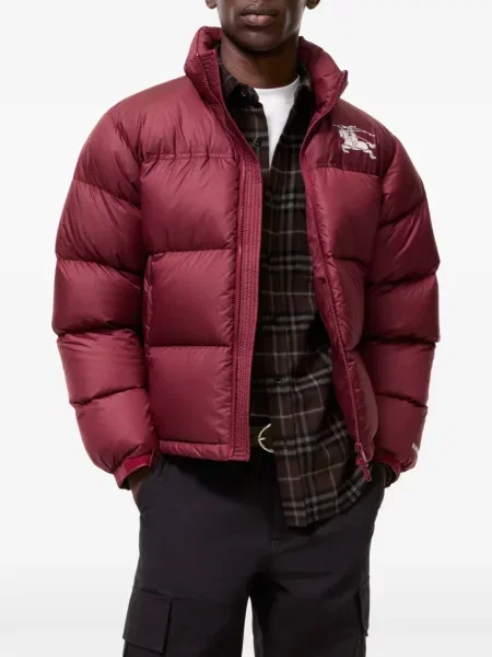 Geacă cu puf Burberry roșu