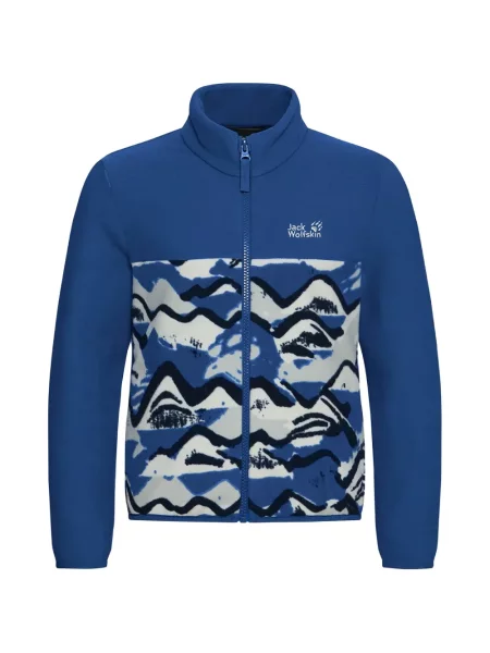 Kurtka dziecięca Jack Wolfskin niebieska