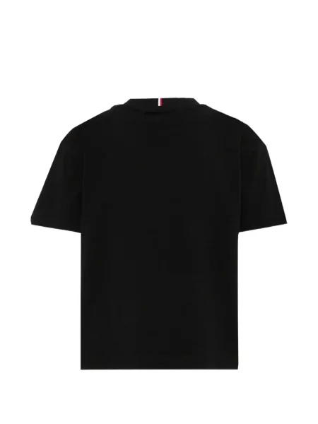 Dětské tričko Tommy Hilfiger černé