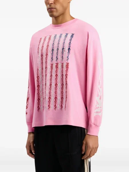 Tricou Palm Angels lung roz