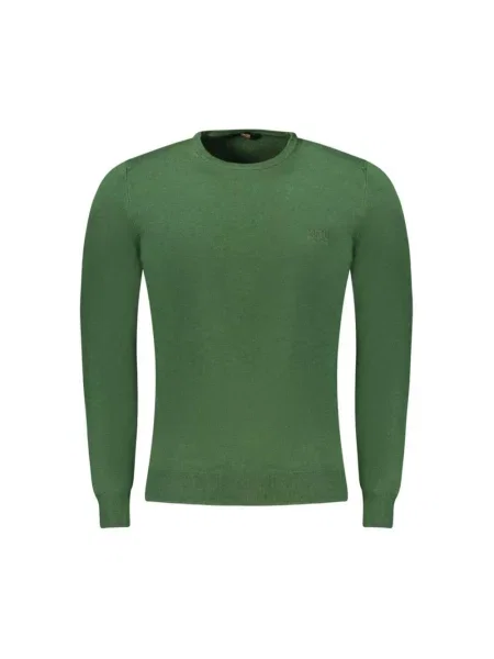 Sweter Cavalli Class wełniany zielony