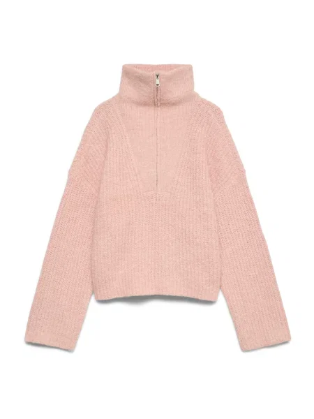 VERO MODA Pulover VMNOLAN rosé