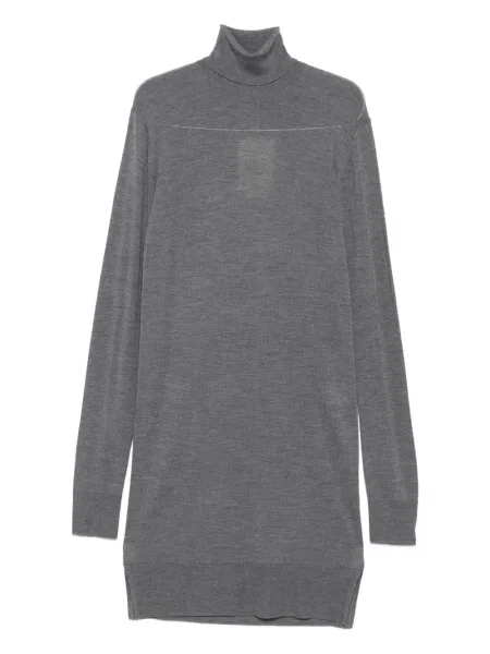 Rochie midi Toteme până la genunchi de costum gri