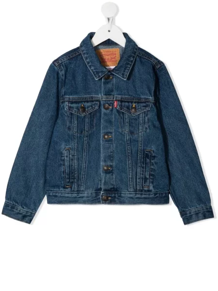 Dětska džínová bunda Levi's modrá