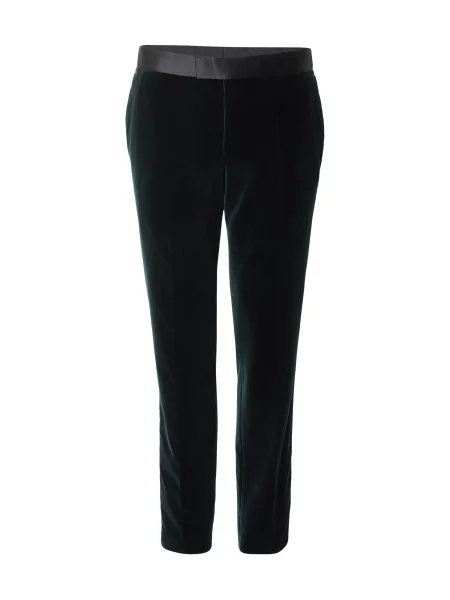 BOSS Pantaloni cu dungă Genius Tux închis verde
