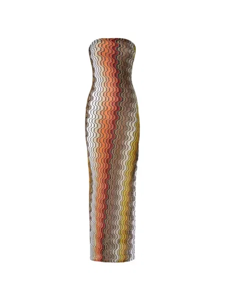 Lung rochie Missoni galben