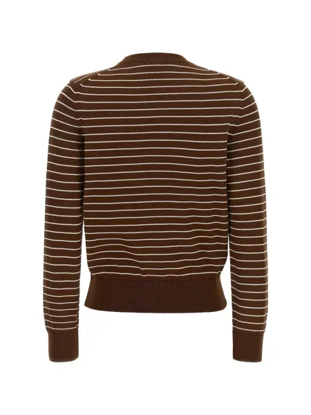 Pulover A.p.c. cu dungi maro