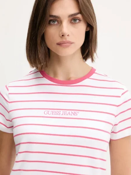 Футболка Guess Jeans коричневий